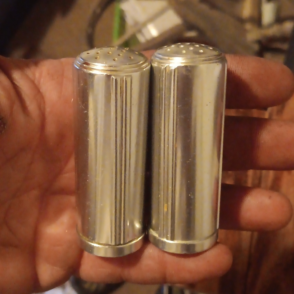 Vintage Kensington Salt and Pepper Shakers; Art Deco Salt and Pepper Shakers; Me